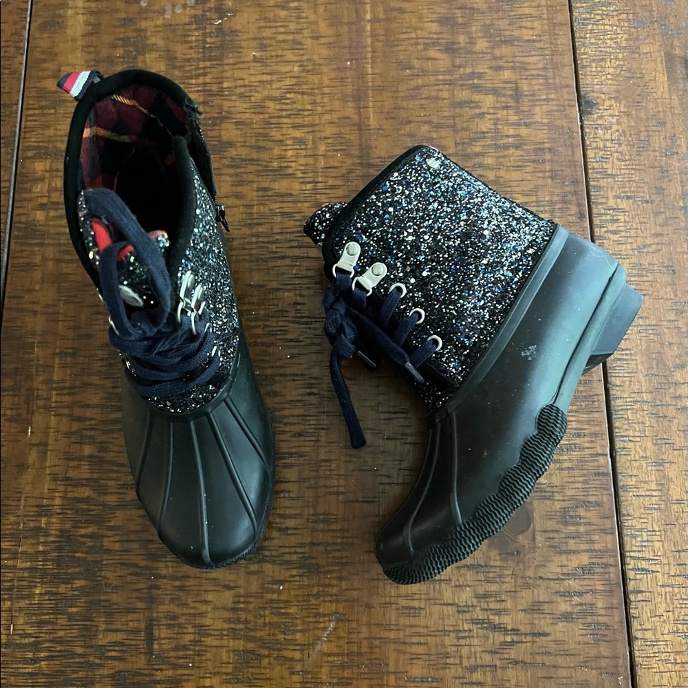 Tommy Hilfiger glitter boots
